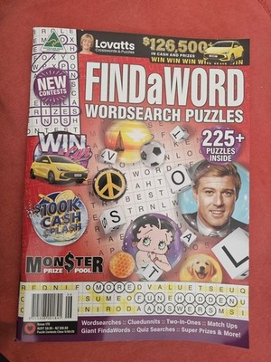 #170 Lovatts FINDaWORD WORDSEARCHE PUZZLES magazine, July 2025, 225+ Puzzles