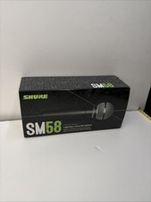 Shure SM58 Dynamic Handheld Vocal Microphone New in Box