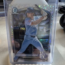 Bowman Chrome Jac Caglianone Mini-Diamond Prospects #BCP-154 Royals