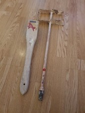 REFINA Heavy Duty Mixer Paddle for Drill. REFINA Wooden Hand Brush Blue Handle