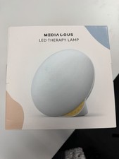 Led Light Therapy Lamp 10000Lux Sunlight Lamp with 4 Brightness Levels MediAcous