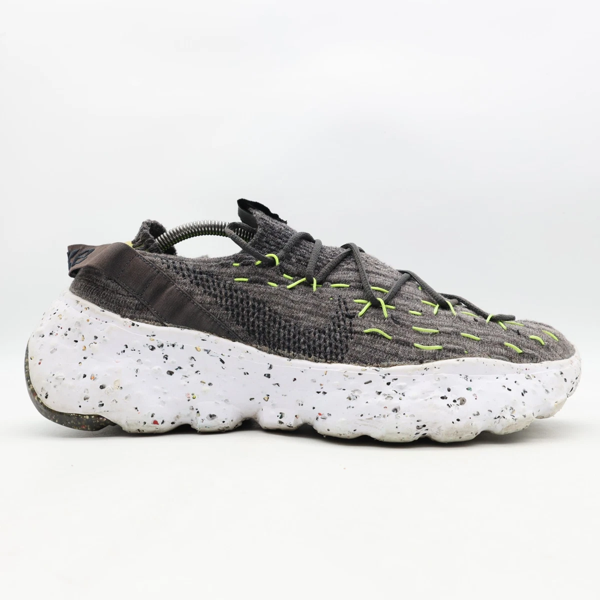 Nike Space Hippie 04 Gray Volt Men\'s Size 10 Athletic Sneakers CZ6398-010 Grey Nike Space Hippie 04 | SVD main image 4