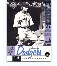 2001 Upper Deck Legends of New York Banner Seasons Casey Stengel #22