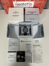 Omega X Swatch Moonswatch Missione alle fasi terrestri nuovo con ricevuta