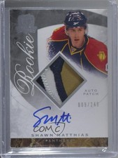 2008-09 Upper Deck The Cup Rookie 9/249 Shawn Matthias #103 Auto 0c3