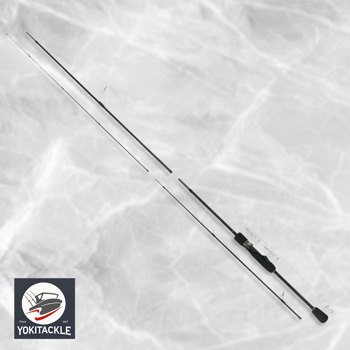 YAMAGA Blanks BlueCurrent Wizy 610/4pcs Light Game Spinning Rod