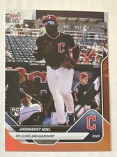 2025 Topps Now Road To Opening Day Jhonkensy Noel RC ORANGE Foil 8/25  OD-66