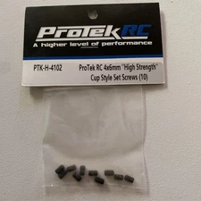 ProTek RC 4x6mm Cup Style Set Screws PTK-H-4102 NEW