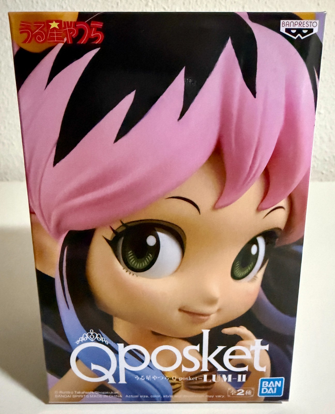 Urusei Yatsura Lum (Lamu) II Ver. B Banpresto Q Posket figure *NEW*