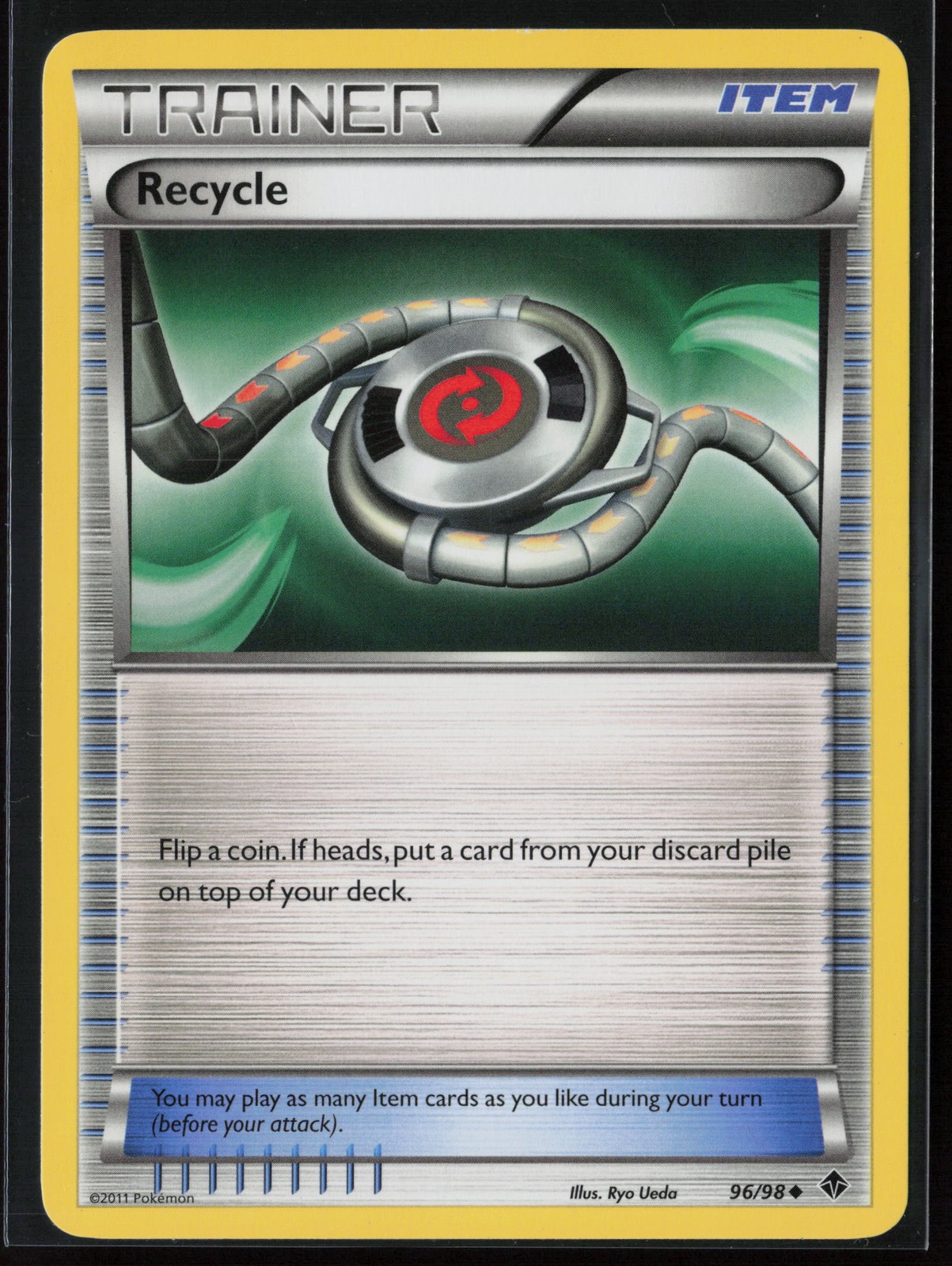 Pokémon Recycle #96/98 Emerging Powers Lightly played