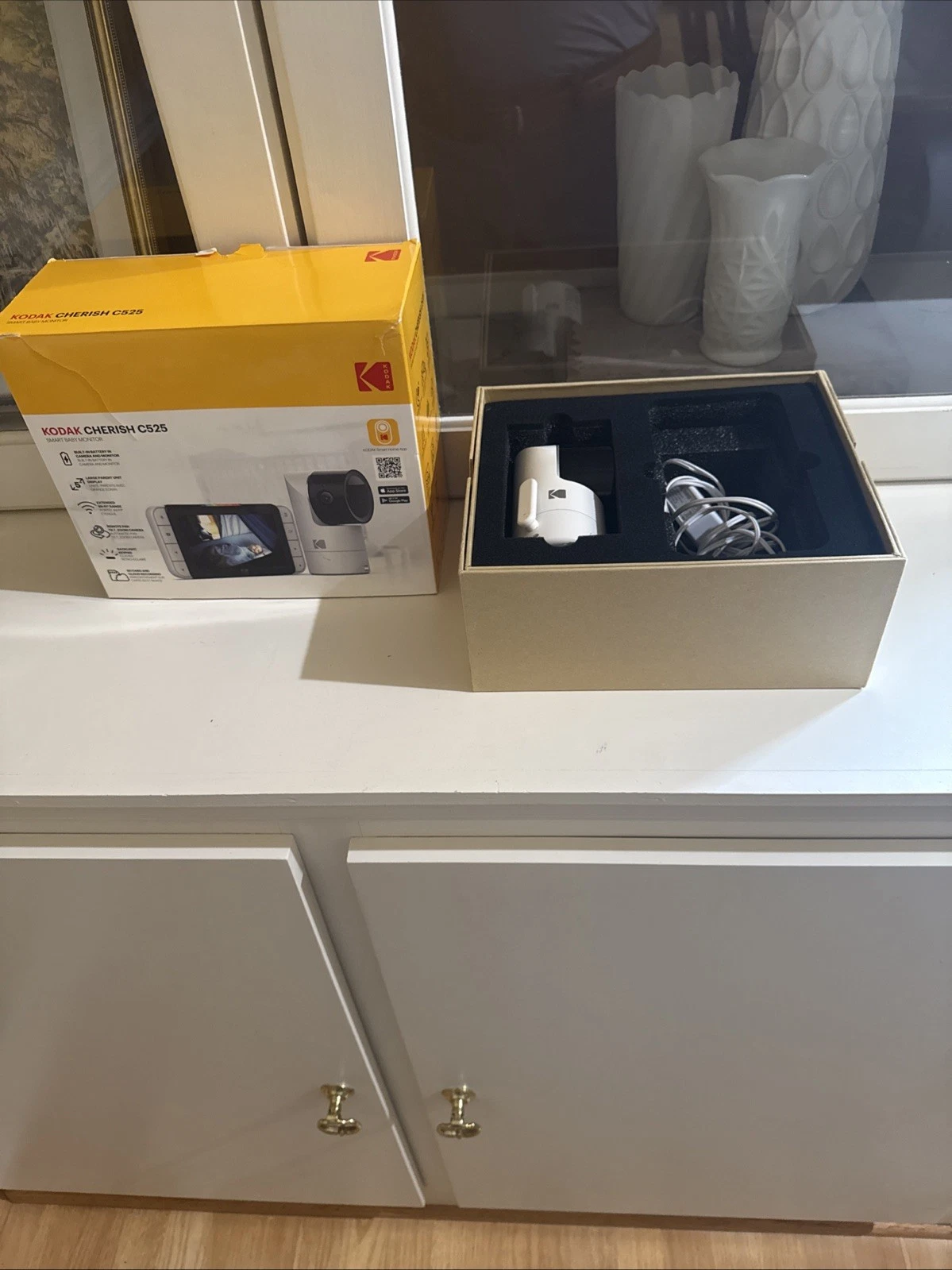 KODAK Cherish C525 Smart Baby Monitor. Camera and Respective Plug Only