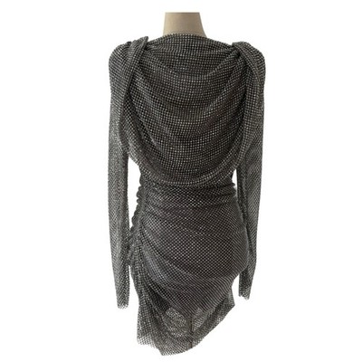 giuseppe di morabito crystal-embellished mini dress Giuseppe di Morabito Crystal-embellished mesh minidress Giuseppe di Morabito