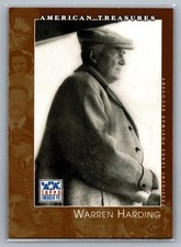 2002 Topps American Pie Spirit of America #136 Warren Harding
