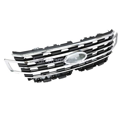 Fit Ford Expedition 2018-2021 Front Bumper Grille Upper Grill