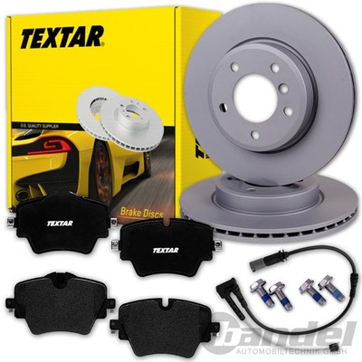 TEXTAR BREMSSCHEIBEN 307mm + BELÄGE VORNE passend für BMW 2er F45 F46 Tourer