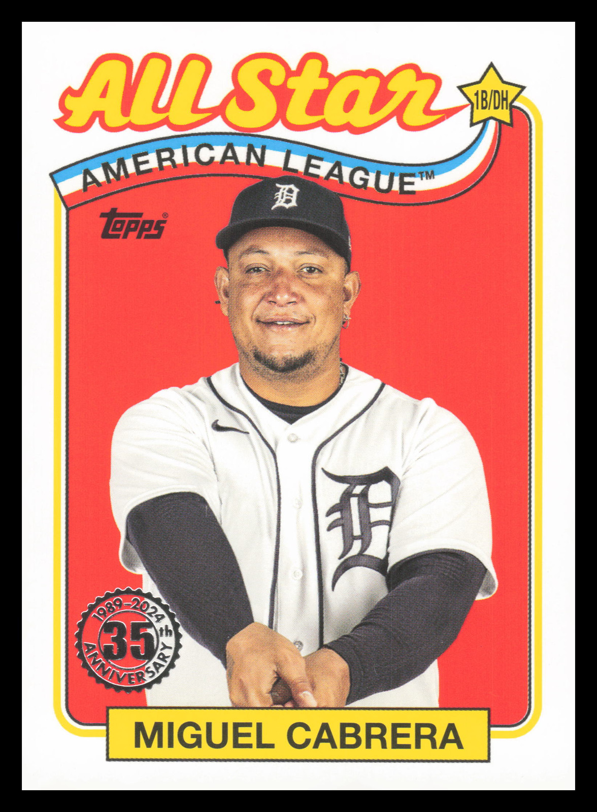 2024 Topps 89 Topps All Star Card #89ASB30 Miguel Cabrera