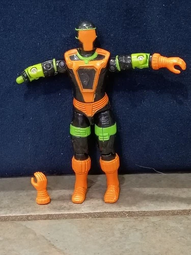 1991 GI JOE ARAH Cobra BAT V2 Vintage w/Hand Accessory Missing Chest Sticker