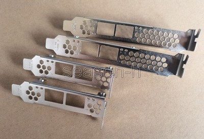 2PCS Full+Low Height Bracket SolarFlare X2522 PLUS 10/25G SFP28 X2522 SFN8522 *L