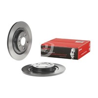2X Brembo Bremsscheiben 302Mm Voll Hinten Passend FÜR Volvo XC40 | 08.D883.11