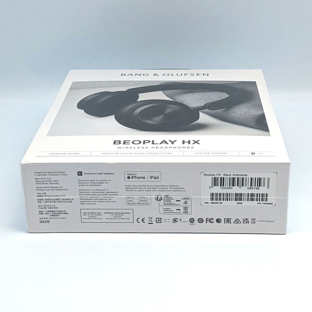 Bang & Olufsen BeoPlay HX Over Ear Wireless Headphones Bang & Olufsen BeoPlay HX Over Ear Wireless Headphones