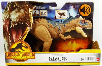 Jurassic World Dominion - Mattel - Roar Strikers Rajasaurus ''beige''
