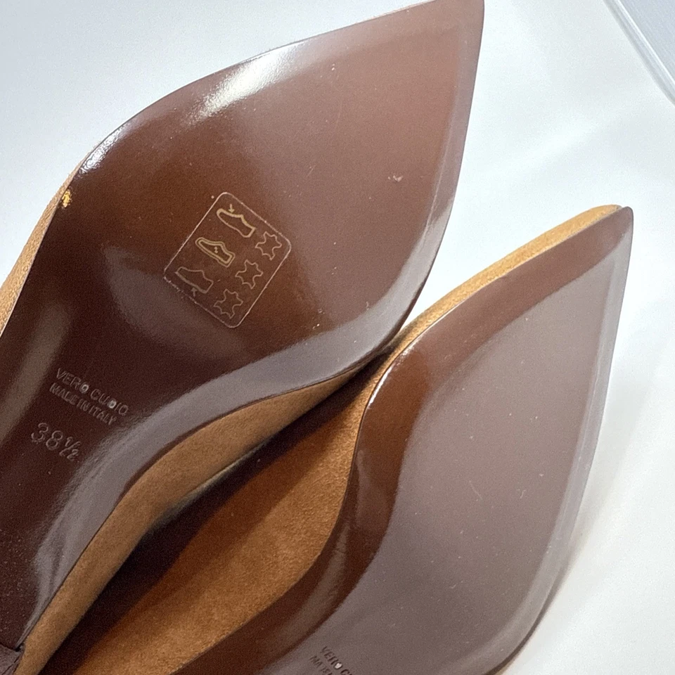 HAZY NYC SUEDE POINTED AMALFI SELLA BOOTS WOMEN'S SIZE 38.5 - TUCKERNUCK - Image 3 of 4