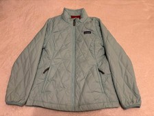 Kids L  12  Patagonia Olive Green Kids' Nano Puff Brick Quilt Jacket