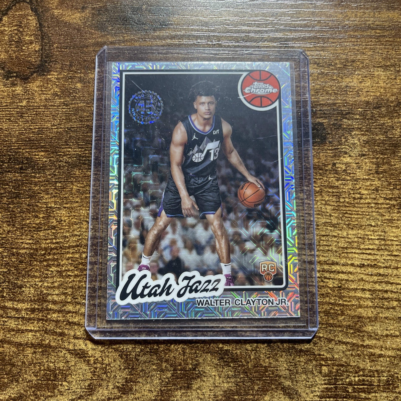 WALTER CLAYTON JR.! ROOKIE 2025-26 TOPPS BASKETBALL MOJO REFRACTOR
