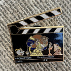 Disney Beauty & The Beast Limited Edition Single Pin Movie Theme 1991 — photo 1