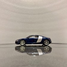 1:18 Kyosho Audi R8 V8 FSI Blue w/ White interior RARE!