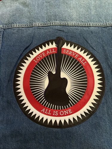 HARD ROCK CASINO Atlantic City Denim Jean Jacket BRAND NEW WITH TAGS SZ LARGE image 2