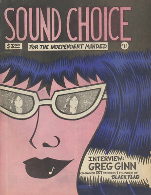 Black Flag - Sound Choice - Issue 11 - Summer 1989 [USA] - Magazine