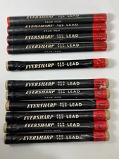 11 Vintage Eversharp Red Top Pencil Lead 4” RED PURPLE Std Lead Tubes Assorted