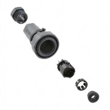 Bulgin PXP7011/06P/ST/0911 Circular 6 Position Connector Receptacle Male Pins