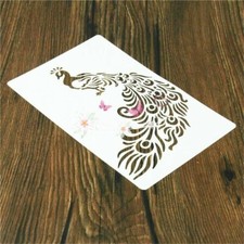 Peacock Craft Layering Stencils For Walls Painting Scrapbooking Stamp Album Arts