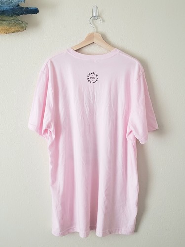 HOWDY from COWBOY HEAVEN Pink Neon Green Graphic T-Shirt XL Short Sleeve Cotton - Picture 3 of 5