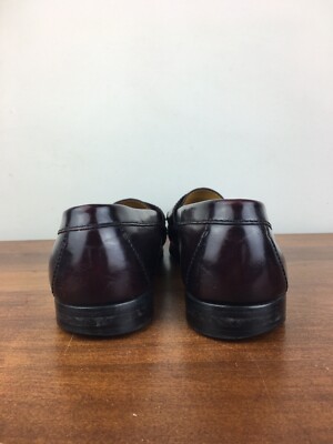Cole Haan City Mens Size 8D  Cordovan Burgundy Leather Loafer Strap Pinch Buckle Cole Haan Men main image 3