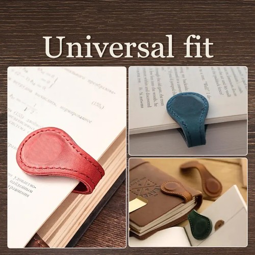 Handmade Retro Magnetic Leather Bookmark - Personalized Unique Gift 2025! - Picture 11 of 19