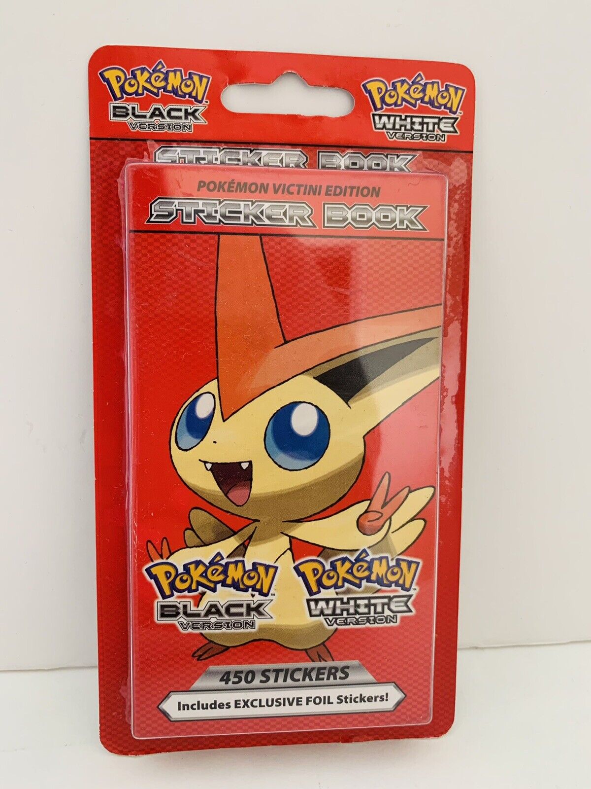 Pokemon Black Version and White Version Stickers Gift 2 Pack Bundle :  : Toys