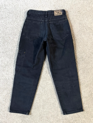 VTG 90s Marithe Francois Girbaud Black Tapered Leg Jeans - Girl's