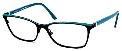 FACE à FACE  ARROW 1  9323 France Teal Blue/Brown 55-16-135 Eyeglasses Frame