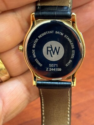 ヴィンテージ もの Mens Raymond Weil Tradition Collection 5571 Watch Quartz for