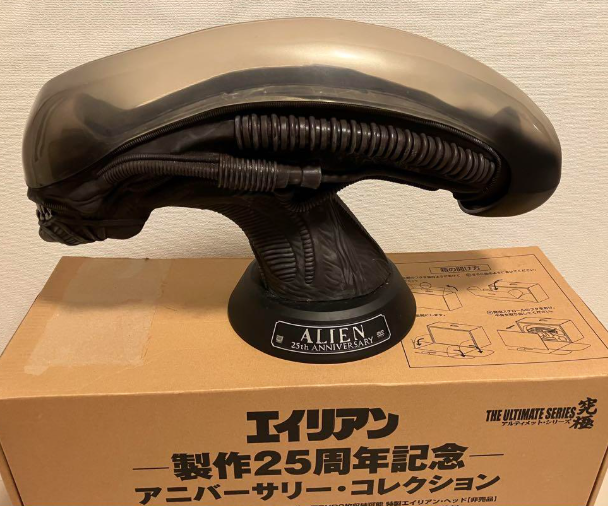 ALIEN エイリアン　25th ANNIVERSARY DVDセット Alien Quadrilogy 25th Anniversary Head Figure DVD Set | eBay
