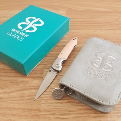 Brighten Blades Not So Heavy Folding Knife 8Cr13MoV Steel Blade Aluminum Handle
