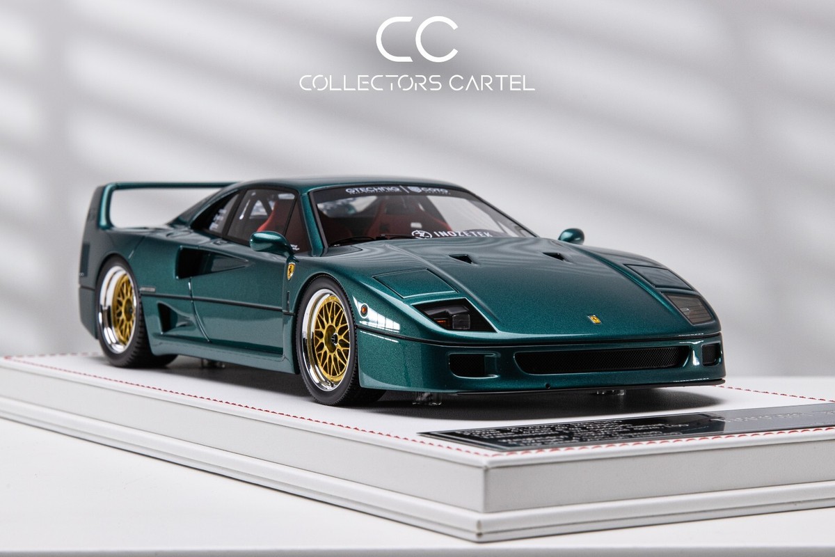 Ferrari F40 1/18 ガレージシーン　ジオラマモデル Unboxing of Ferrari F40 (New Release) 1:18 Diecast Model Car