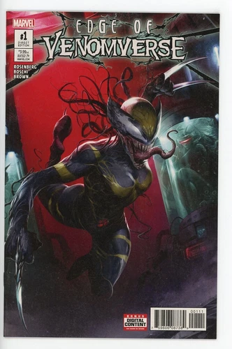 EDGE OF VENOMVERSE #1 NEAR MINT 2017 FRANCESCO MATTINA COVER 1st PRINT b-221