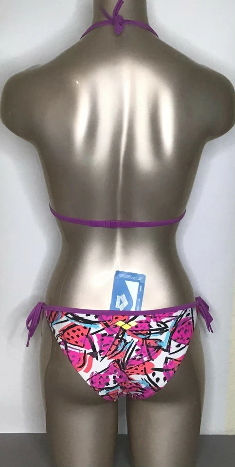 Arena FRUITS Triangel-Bikini mit herausnehmbaren Softpads Mehrfarbig Neu - Bild 3 von 3