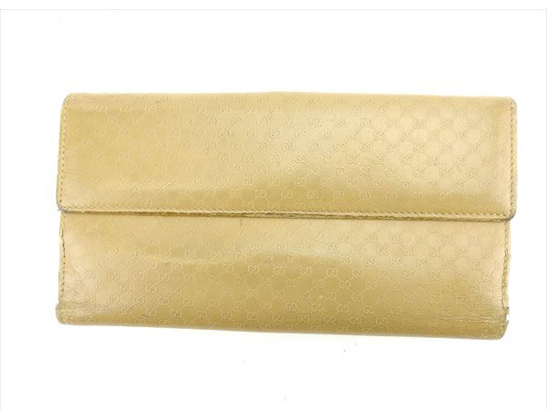 Gucci Wallet Purse Long Wallet G logos Beige Gold Woman Gucci Wallet Purse Long Wallet G logos Beige Gold Woman