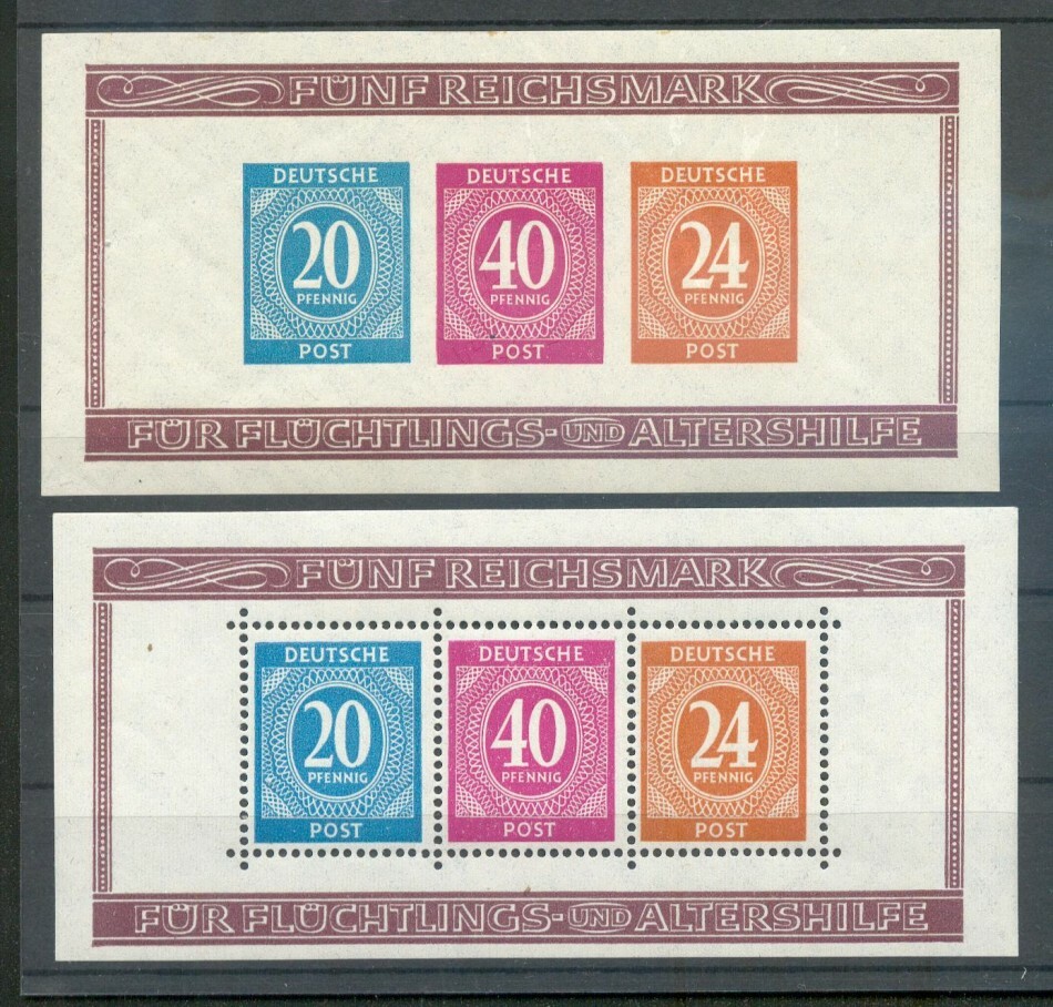 All Bes Block 12A/B Luxury** MNH Post Fresh 120EUR (69550