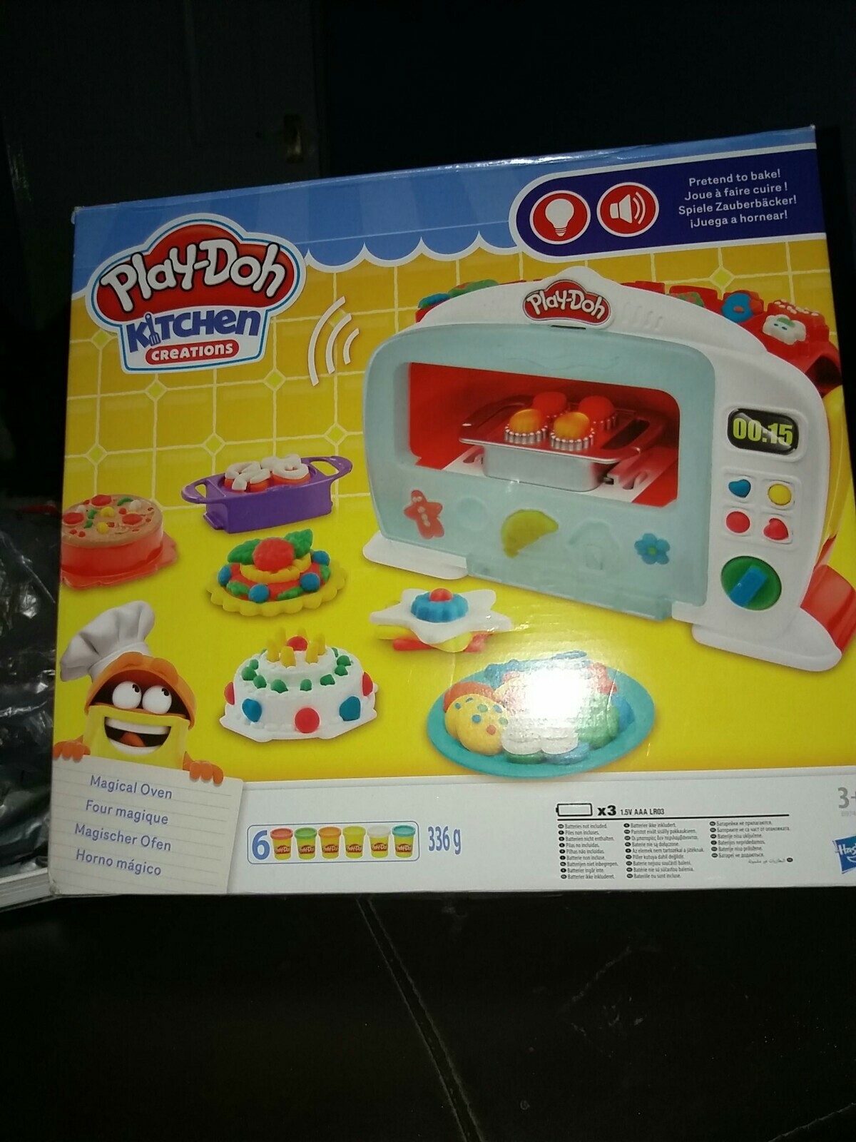 play doh kitchen creations magical oven set